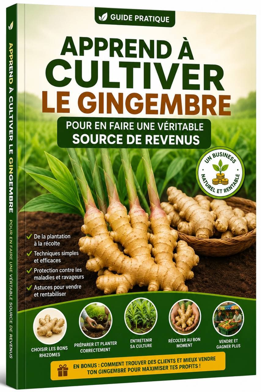 Couverture de Cultive, Récolte et Vends le Gingembre comme un Pro