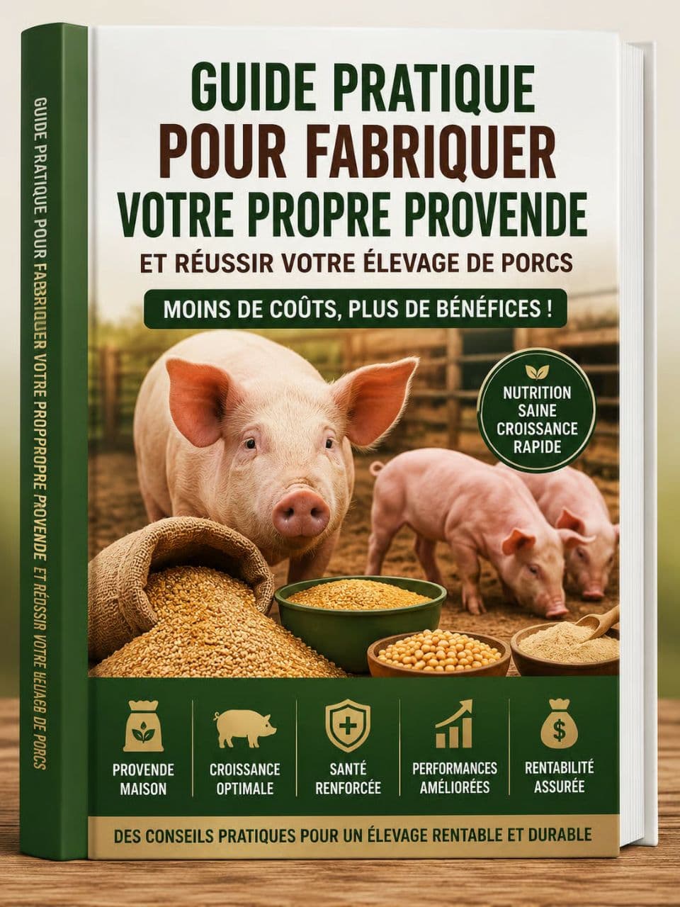 Couverture de Fabriquez Votre Propre Provende pour Porcs