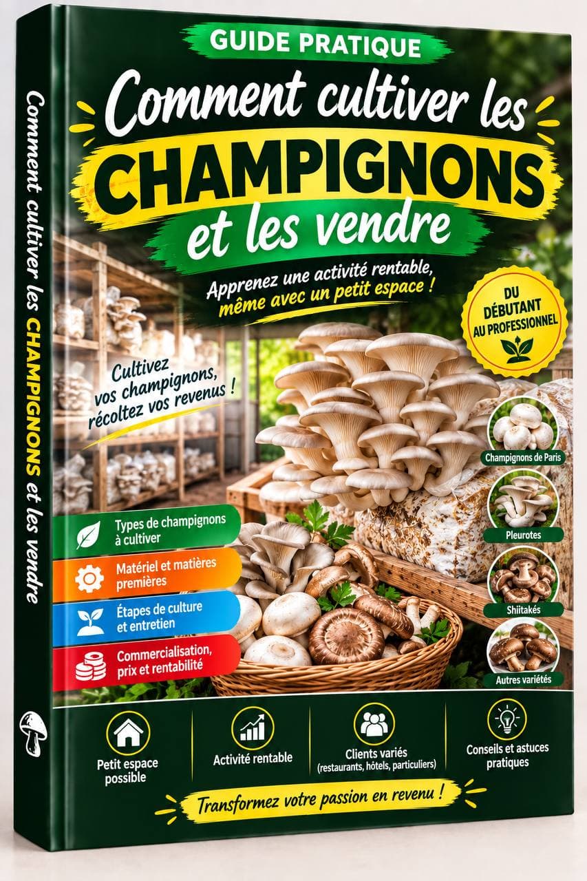 Couverture de Comment Cultiver les Champignons et les Vendre