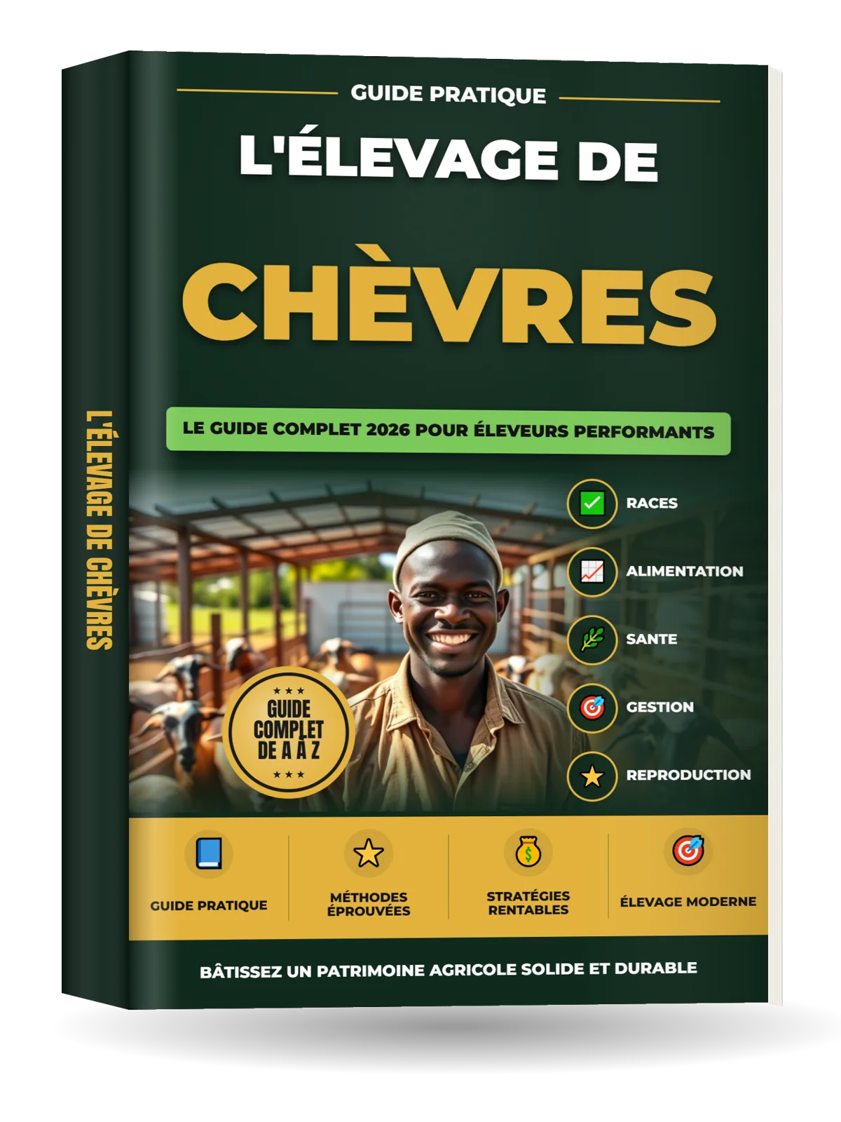 Couverture de L'Élevage de Chèvres en Afrique